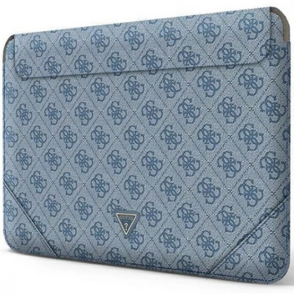  Чохол Guess 4G Uptown Triangle для MacBook 13 | 14 Blue (GUCS14P4TB)